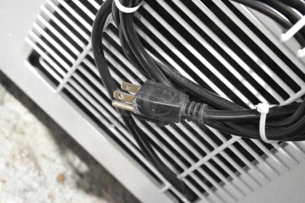 Galaxy 177CF10HC Commercial Chest Freezer, scratch and dent condition, 9.6 cu. ft., 115 volts, 1 phase, new.