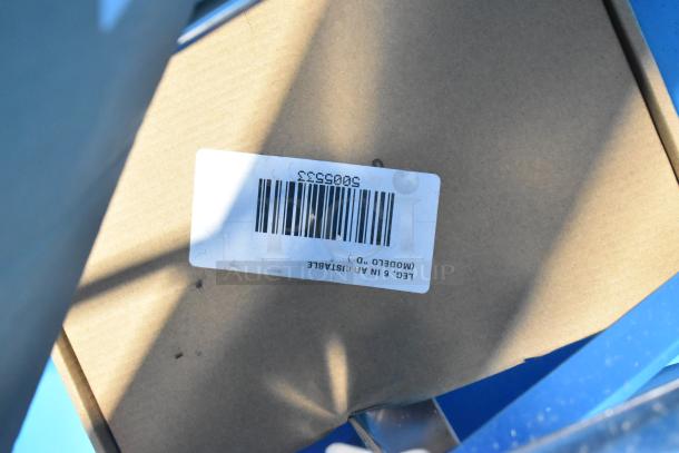 Manitowoc SPA162-161 touchless ice dispenser, brand new, 120 lb capacity, 115V, scratch and dent condition, model visible on label.