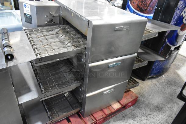 Three 2017 Turbochef HhC2020 stainless steel rapid cook conveyor ovens, 208/240V, 3-phase, commercial use.