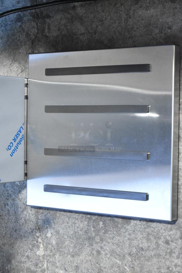 BRAND NEW 2023 Fetco TBS-2121 Stainless Steel Commercial Twin 3.5 Gallon Iced Tea Brewer, 120 Volts, 1 Phase, minor scratches.