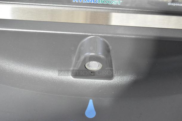 Brand new Elkay HAC-HB-NF-1C metal water bottle filling attachment, HydroBoost, slight dents, commercial use.