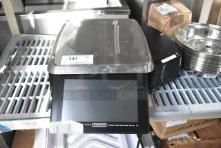 2016 Hobart HTi-7LH Metal Countertop Scale w/ Label Printer. 120/208-240 Volts, 1 Phase. - Item #1225803