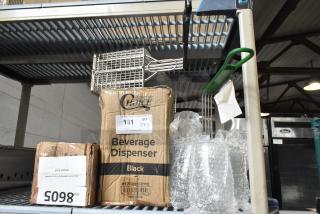 7 BRAND NEW SCRATCH AND DENT! Items Including Kason 1097-000004 Door Closer Assembly, Frymaster 8030304 16 3/4