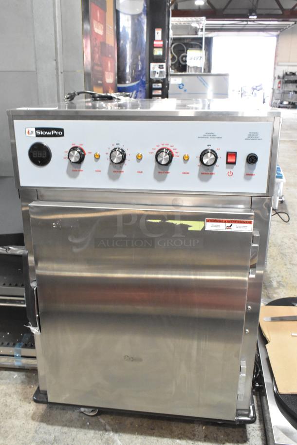 BRAND NEW 2024 CPG SlowPro CHSP1SM Stainless Steel Commercial Oven with Smoker. Scratch and dent, 208/240 Volts.