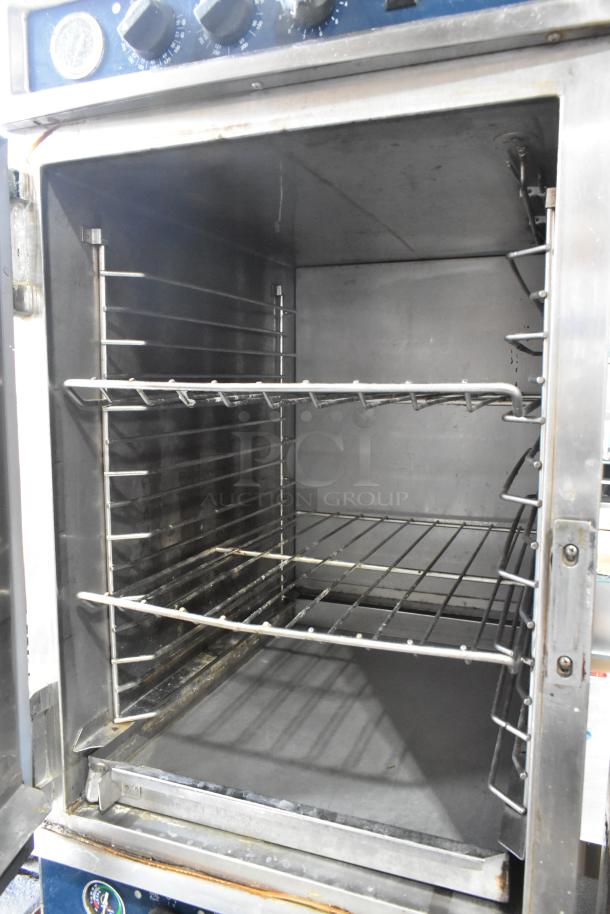 Alto Shaam 1000-TH/I stainless steel cook and hold oven, full height, classic controls, on casters, gently used.