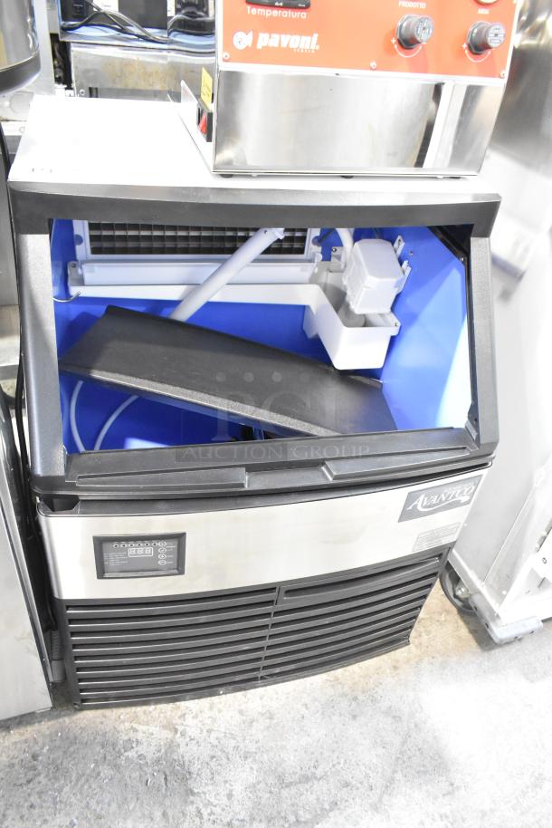 Brand new Avantco 194UCF280A stainless steel undercounter ice machine, 299 lb. capacity, 115V, 1 phase, scratch and dent.