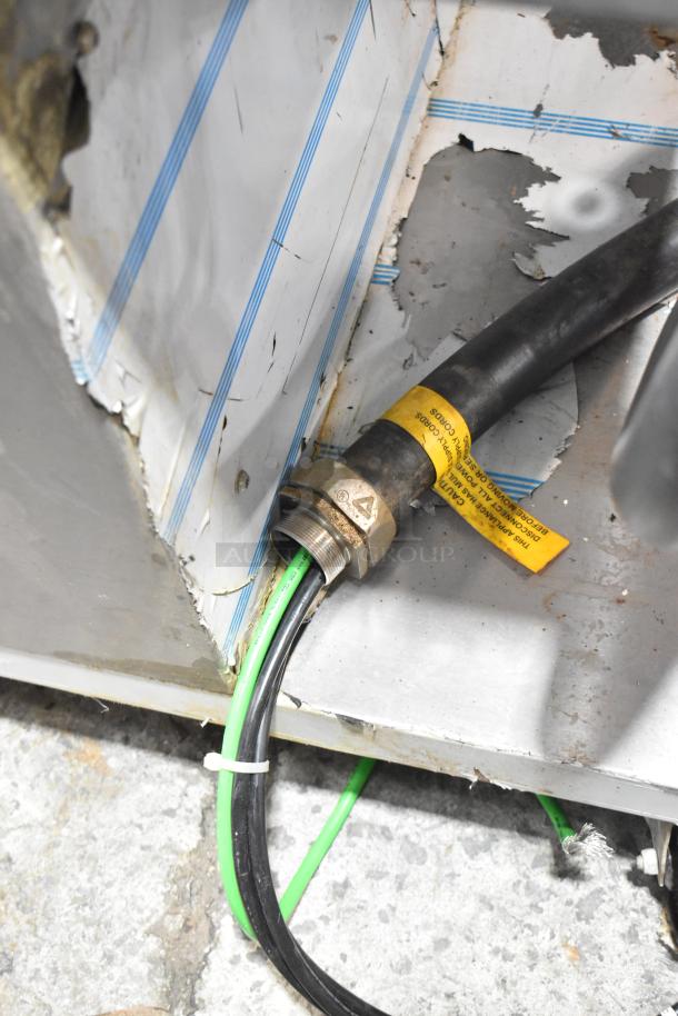 Mono FG180C-UZ56 BX Classic stainless steel combi convection oven, electric-powered, 208V, 3-phase, on casters.