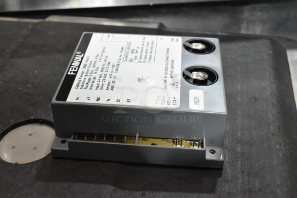 Fenwal control unit, brand new, with visible product label and specifications. Scratch and dent condition.