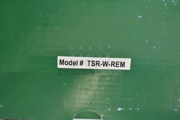 Brand new ASRLED-2-HL / TSR-W-REM emergency light, model TSR-W-REM, scratch and dent condition.