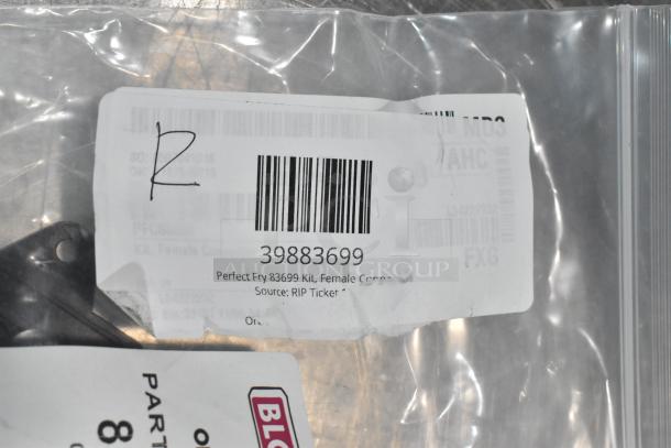 Perfect Fry 83699 Female Connector Kit, new condition, part number 39883699, in sealed packaging with barcode label.