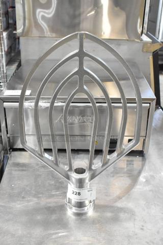 BRAND NEW SCRATCH AND DENT! Hobart HL80B Metal Commercial 80 Quart Paddle Attachment for Mixer. - Item #1226009
