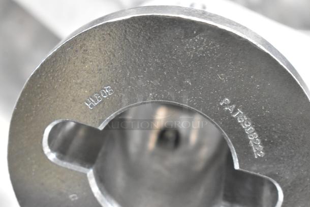 BRAND NEW Hobart HL80B commercial 80-quart paddle attachment, metal, scratch and dent condition, model marked "HL80B".