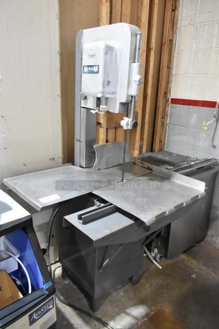 Hobart Metal Commercial Floor Style Meat Saw. - Item #1226025