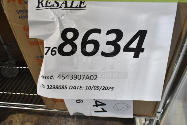 BRAND NEW Endura 4543907A02 14 lb. 7 GPM grease trap, 2" hub, item #: 4543907A02, with box markings and resale tag.