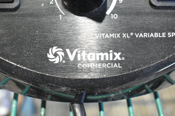 VitaMix VM0141A 5205 XL 4.2 hp blender base, variable speed, 115V, commercial logo, brand new with scratches.
