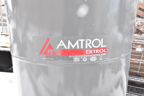 Amtrol Extrol SX130V boiler system expansion tank, gray finish, brand label visible, in good condition.