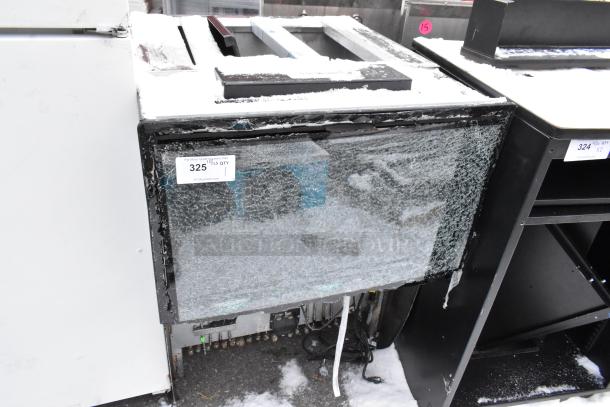 2022 Lancer TP 30 metal commercial countertop beverage machine with screen damage, 115 volts, 1 phase.