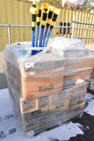 48 BRAND NEW SCRATCH AND DENT! Items Including Brew Rite Coffee Filters, Hollowick's Easy Heat Chafer Fuel, ISI Soda Chargers, Vicrila Conac Glasses, Oyster Shuckers. 48 Times Your Bid! - Item #1226386