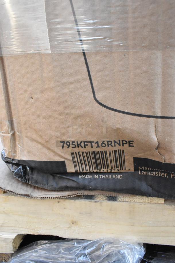 Cardboard box displaying barcode "795KFT16RNPE," marked "Made in Thailand." Packaging shows signs of wear.