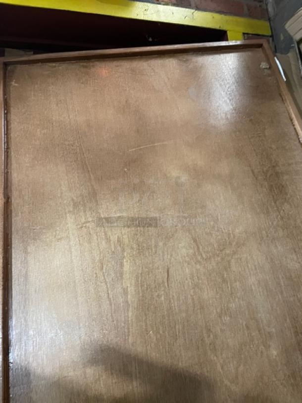 Brand new commercial golden maple rectangular butcher block countertop, 34"x84", smooth finish, excellent condition.