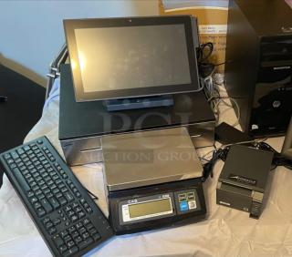 4-Channel SYRF04-KIT2 CCTV Security System with cameras, DVR, keyboard, and accessories for reliable monitoring and night vision.