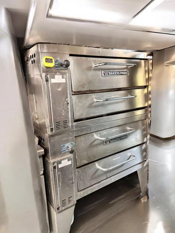 Two Bakers Pride 151 Super Deck single pizza ovens in outstanding condition. Natural gas, fully tested, working.