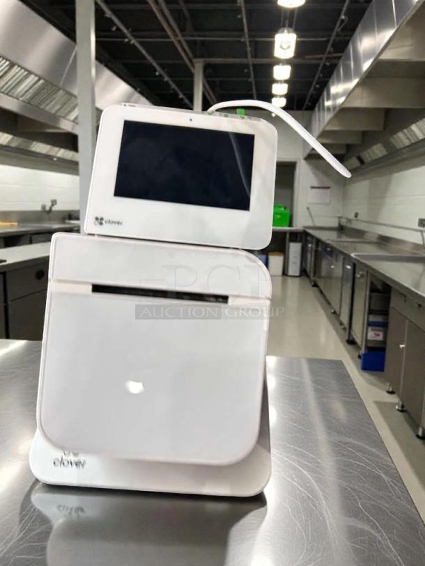 Clover Station POS complete bundle in outstanding condition, featuring touch screen and card reader, fully tested and working.