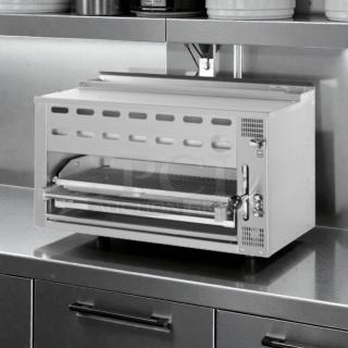 Montague SB36-C 36" heavy-duty gas salamander broiler in excellent condition; tested and working.