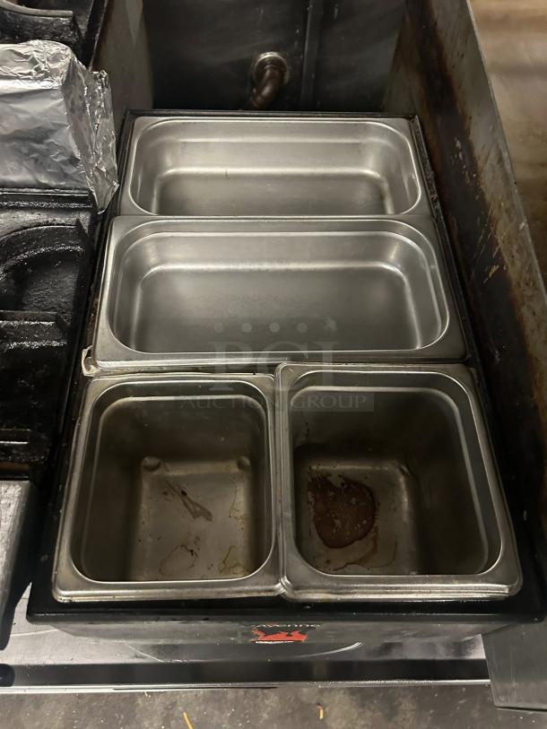 Vollrath 71001 Cayenne full-size countertop warmer, stainless steel, great condition, tested and working, 120V, 700W.