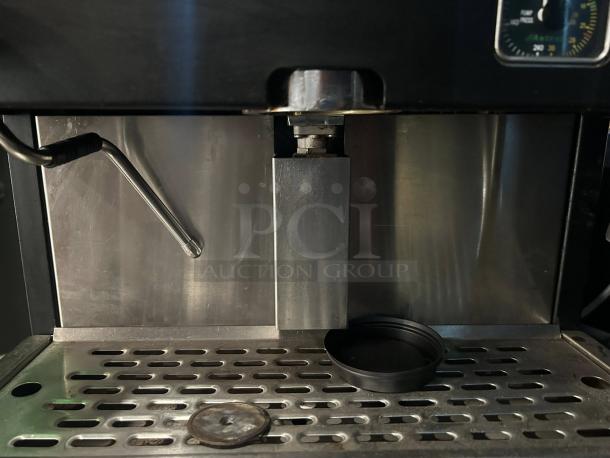 Astra Mega I M1-011-1 Automatic Espresso Machine, stainless steel, 110V, tested and working, excellent condition.