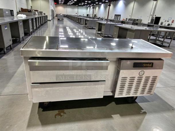 Continental undercounter refrigerated drawer base in outstanding condition, 115V, fully tested and working.