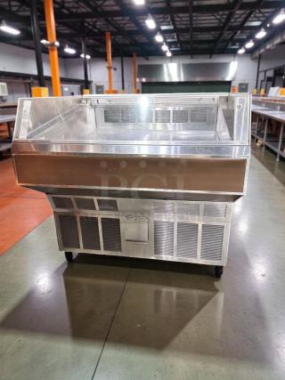 Pristine Federal Industries SQ3CDSS refrigerated prep table, 120V, fully tested, stainless steel, excellent condition.