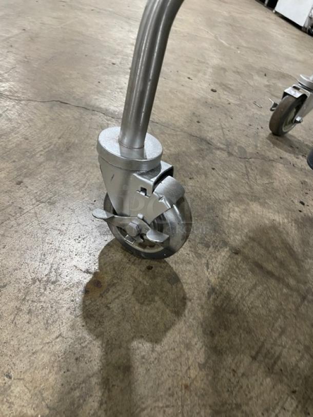 Delfield Salad Ace Series 20 Gal. Salad Dryer, Model SALD1, stainless steel construction, on casters, commercial use.