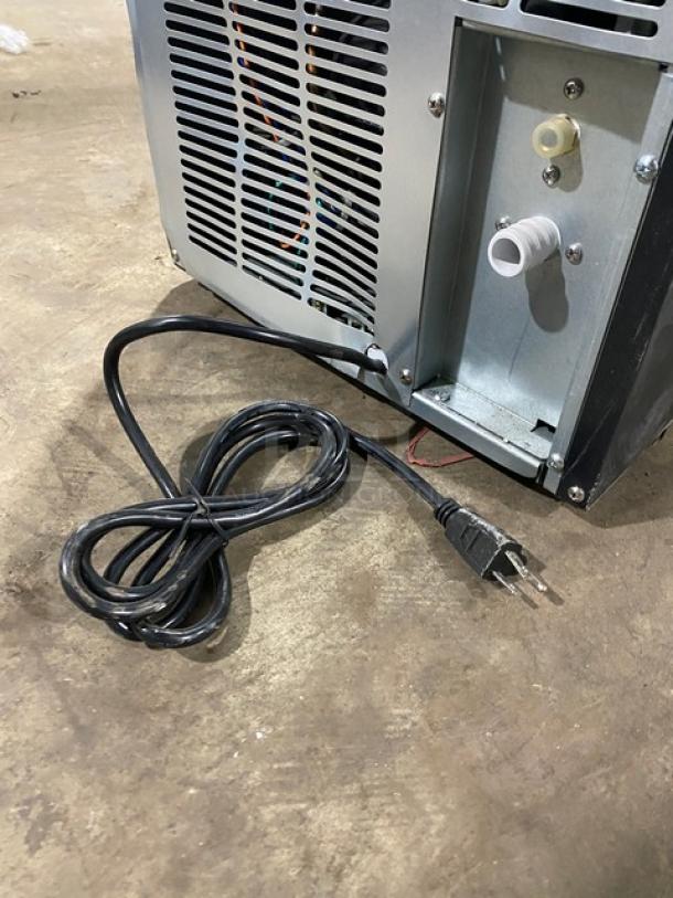 NEW Maxx Ice MIM50 commercial ice maker, scratch-n-dent condition, stainless steel, Energy Star certified, 115V.