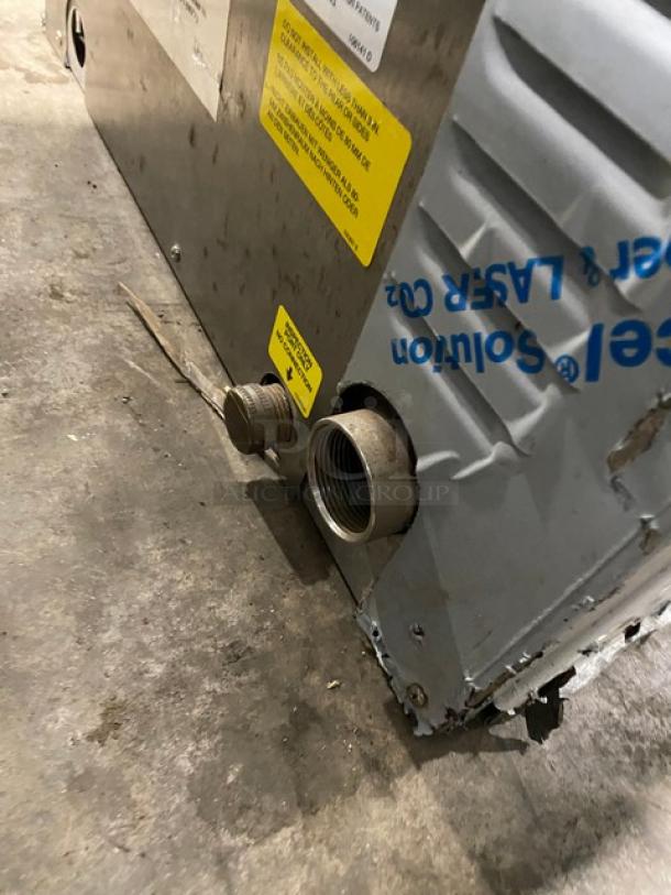 Cleveland Range 22CET6 SteamChef steamer, stainless steel, scratch-n-dent, energy-efficient, 6-pan capacity, 208V, 3-phase.