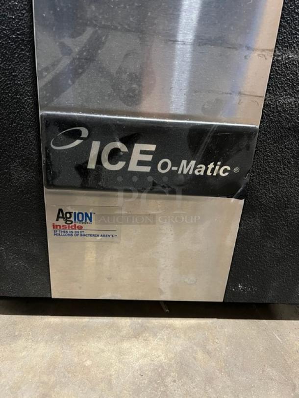 Ice-O-Matic Elevation Series Air-Cooled Ice Machine Head, Model ICE1006HA2, features Agion antimicrobial protection.