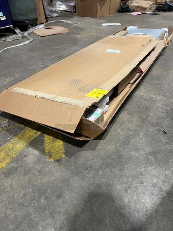 Brand new Hatco GRA-60D dual infrared warmer in open box, model GRA60D, SN: 8618762130, 120V, 1 Phase.