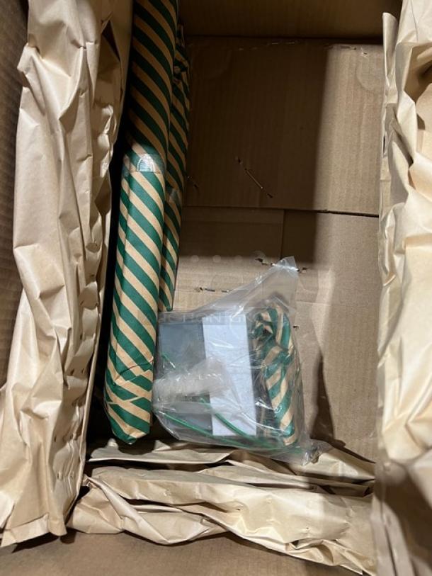 Brand new Eagle Group 1800 Series stainless steel blender station, model MA418, in original packaging.