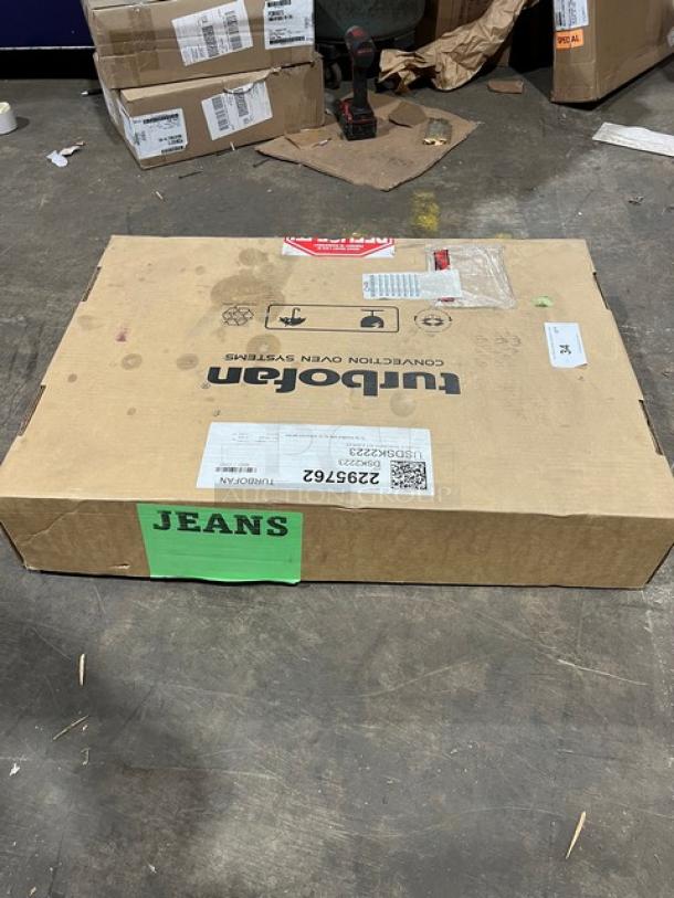 Brand new Moffat Turbofan Series Double Stacking Kit, model DSK22/23, in original packaging. Serial number 2295762.