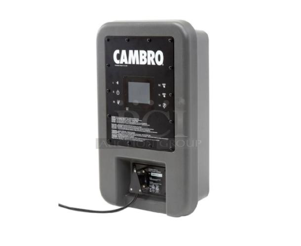 Cambro Pro Cart Ultra Series charcoal gray electric hot module, model PCMHX615, brand new, adjustable temperature, 115V.