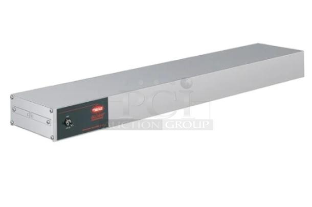 Brand new Hatco Glo-Ray Series infrared warmer, model GRAH-60, 60" aluminum, 120V, 1 phase, serial 9625051708.