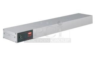 Brand new Hatco Glo-Ray Series infrared warmer, model GRAH-60, 60" aluminum, 120V, 1 phase, serial 9625051708.