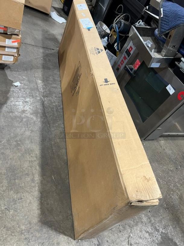 Advance Tabco UG2496 worktable undershelf, 18 gauge galvanized steel, 24"x96", brand new in packaging.