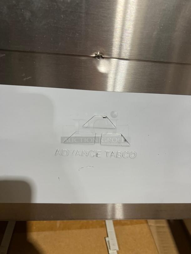 Advance Tabco stainless steel 16"x20" mop sink, model 9-OP-20, floor mounted, 6" deep, scratch-n-dent condition.