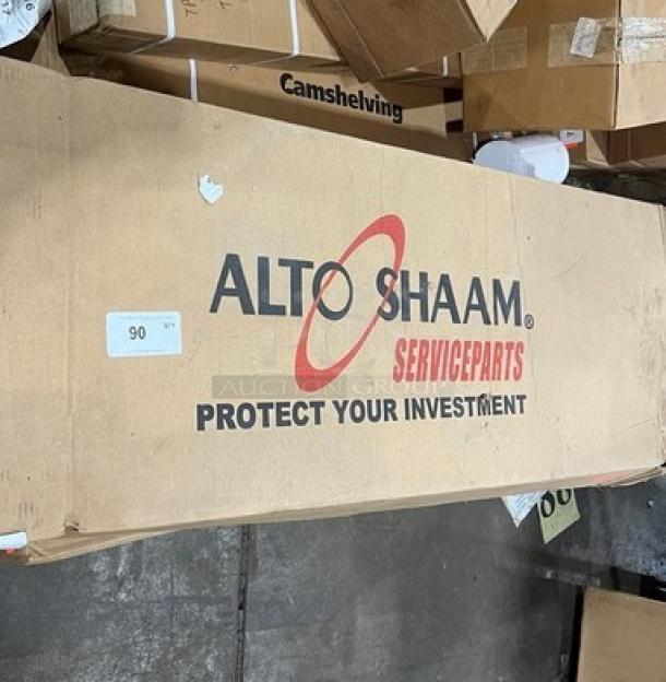 Brand new Alto-Shaam Combi Stack Up Installation Kit, Model AO-35372, in a sealed box with service parts branding.