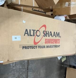 Brand new Alto-Shaam Combi Stack Up Installation Kit, Model AO-35372, in a sealed box with service parts branding.