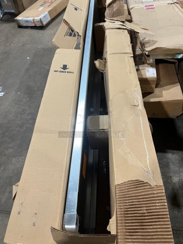 Brand new Advance Tabco UG-30-96 18 gauge galvanized steel adjustable 30"x96" worktable undershelf in original packaging.