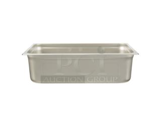 Winco SPJH106 full-size stainless steel anti-jam steamtable pan, 6" deep, brand new condition.