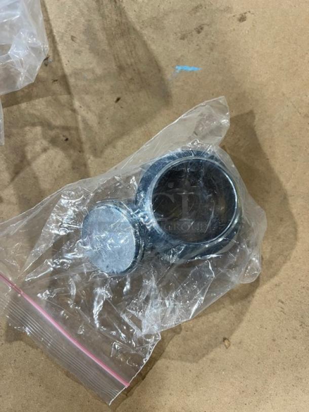 BRAND NEW T&S B3940 commercial waste drain valve with twist handle, sealed in plastic.