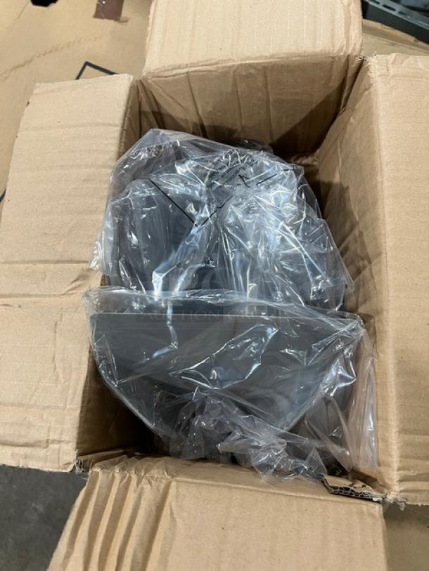 TableCraft PR8 French fry scoop, brand new, soft grey, right-handed design, in packaging.